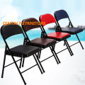 Открытый встречи дешевые металлические складные стулья Qintai